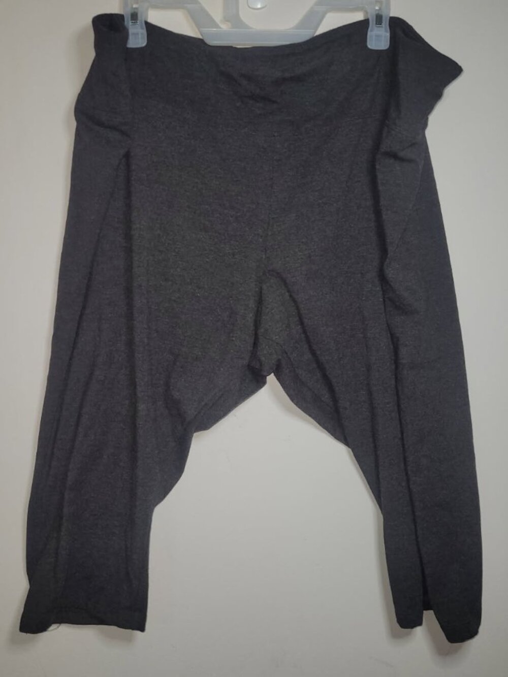 4XL Capri Leggings Gray Sonoma